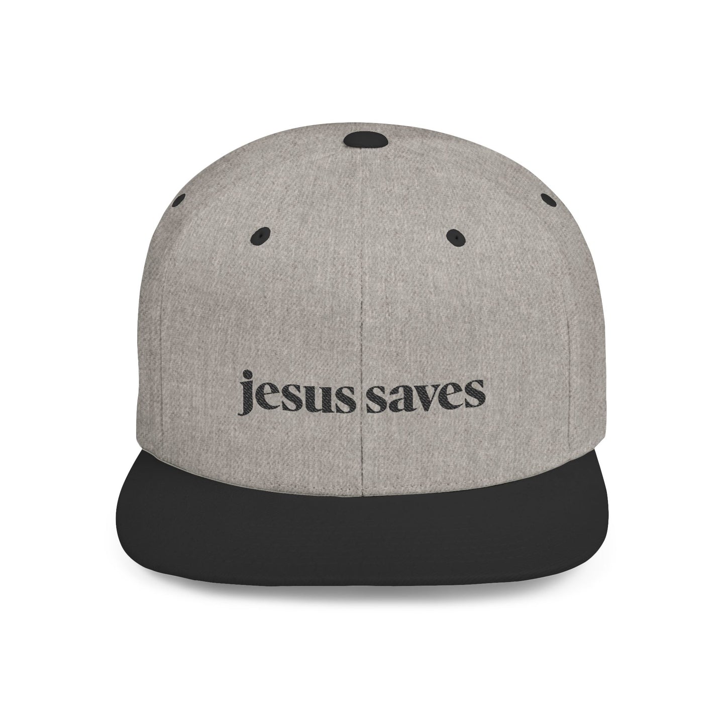 Jesus Saves - Embroidered Snapback