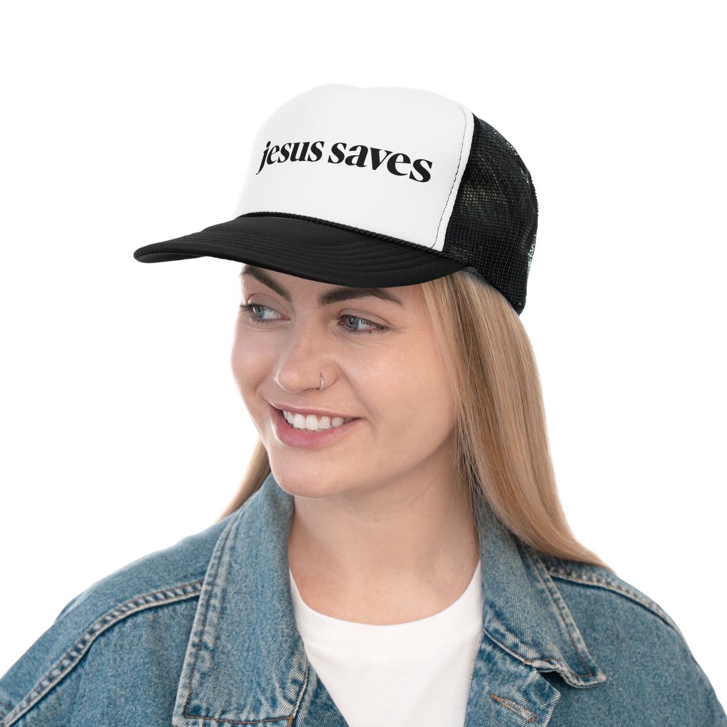 Jesus Saves - Trucker Hat