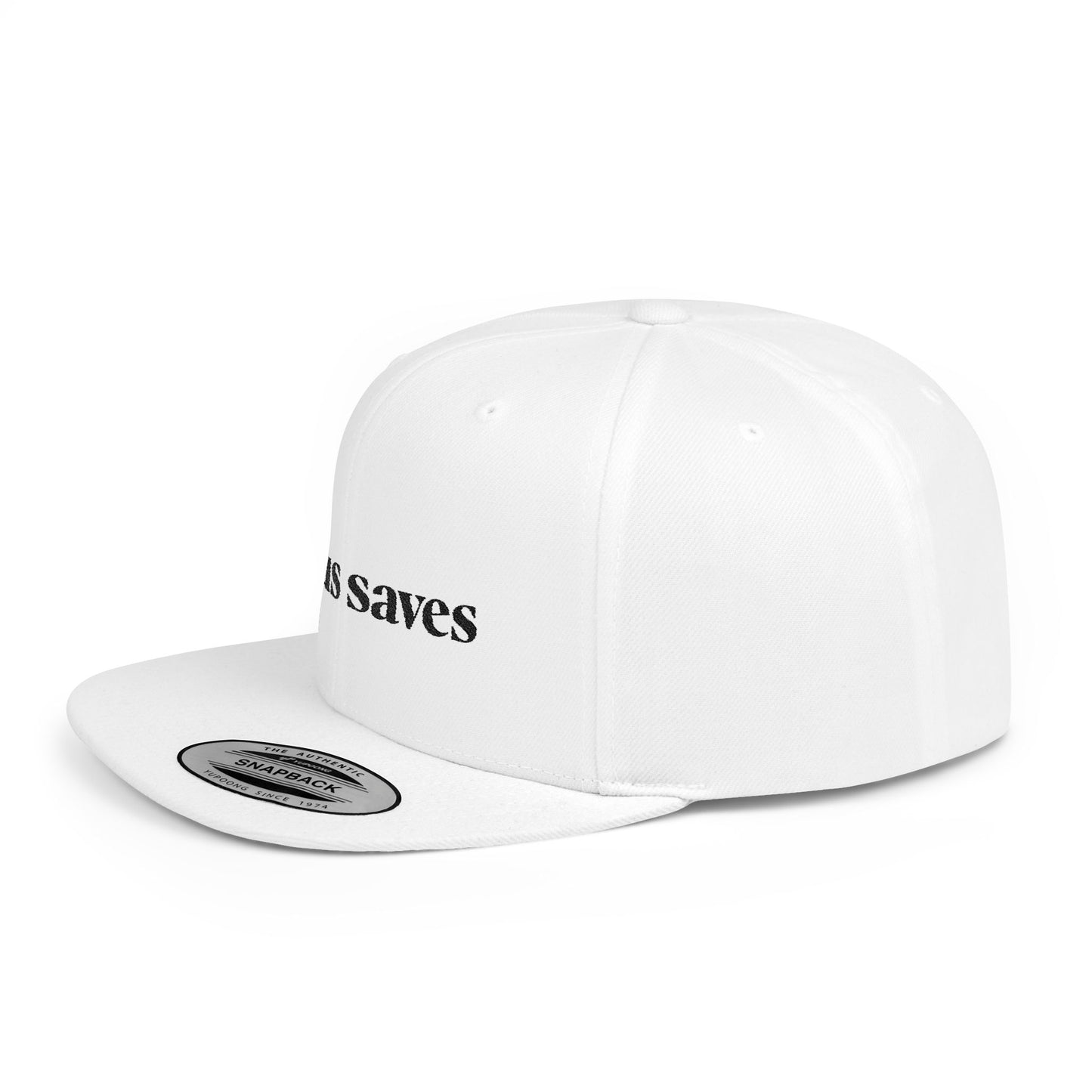 Jesus Saves - Embroidered Snapback
