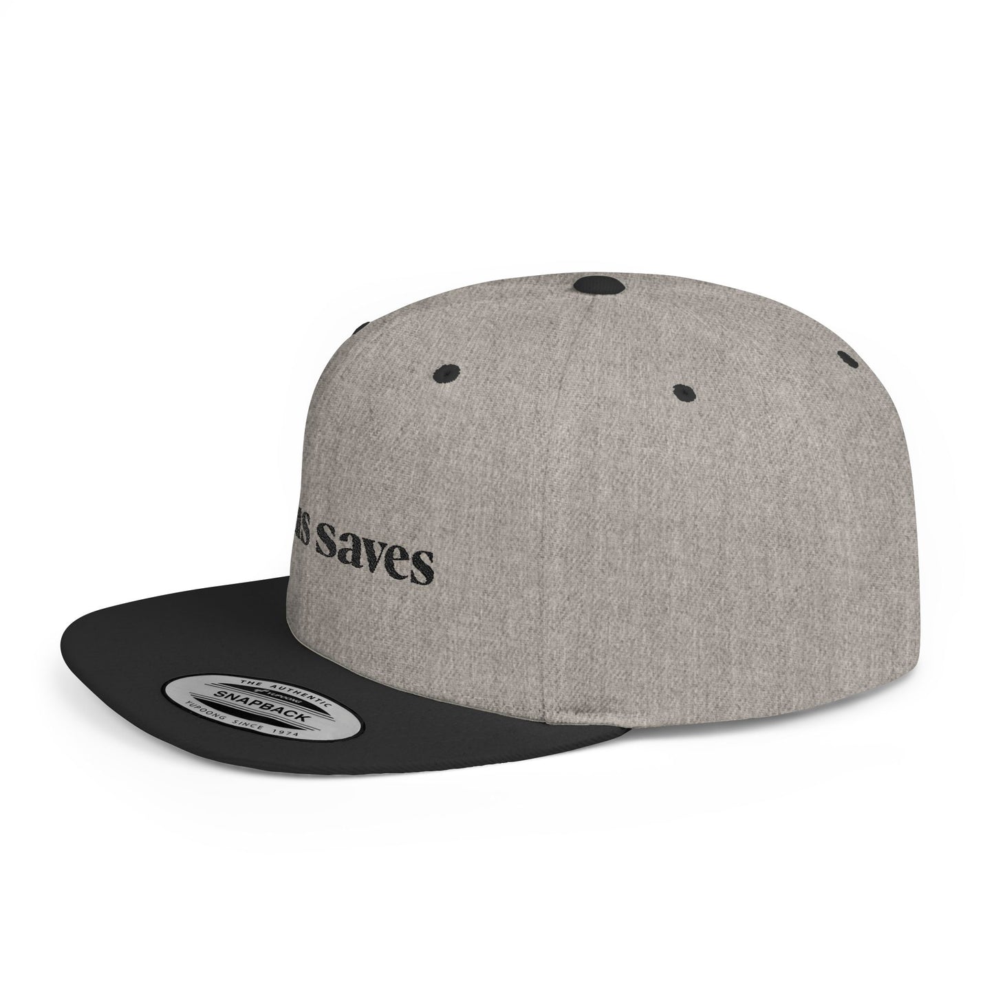 Jesus Saves - Embroidered Snapback