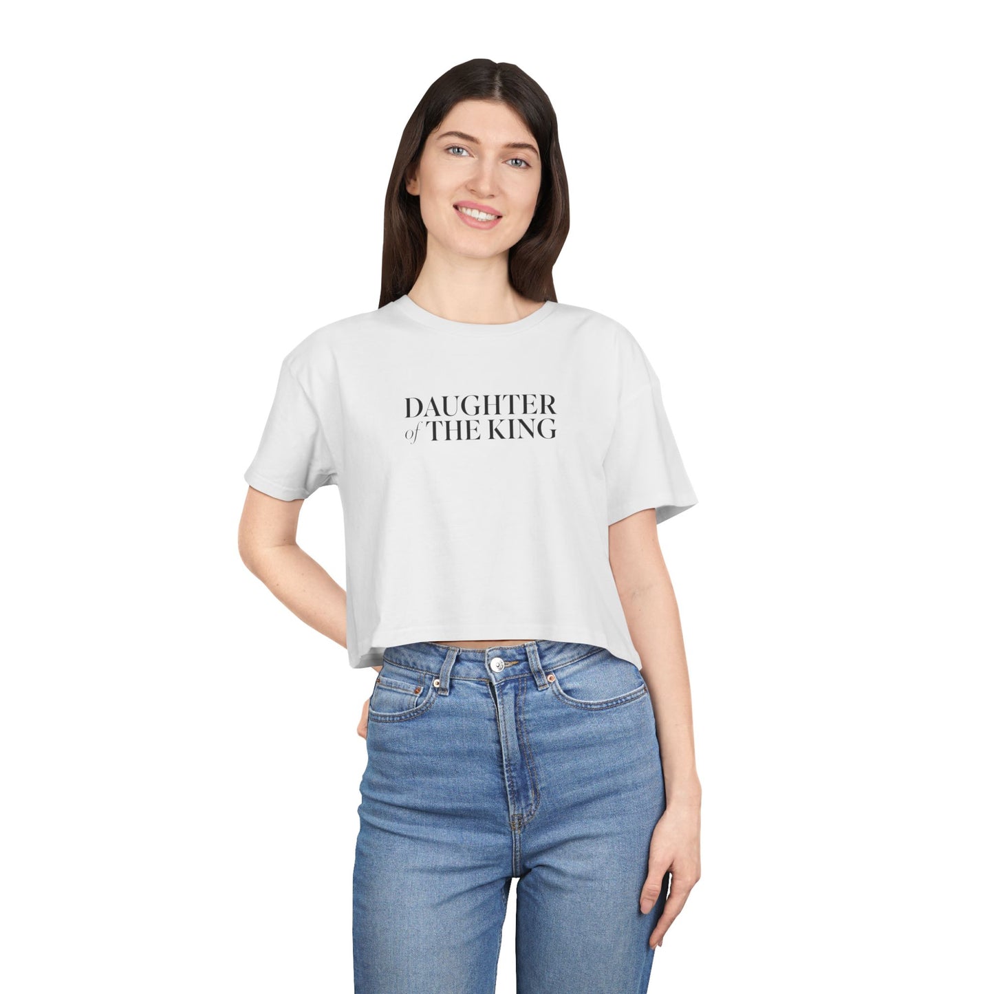 Daughter of the King - Crop Tee