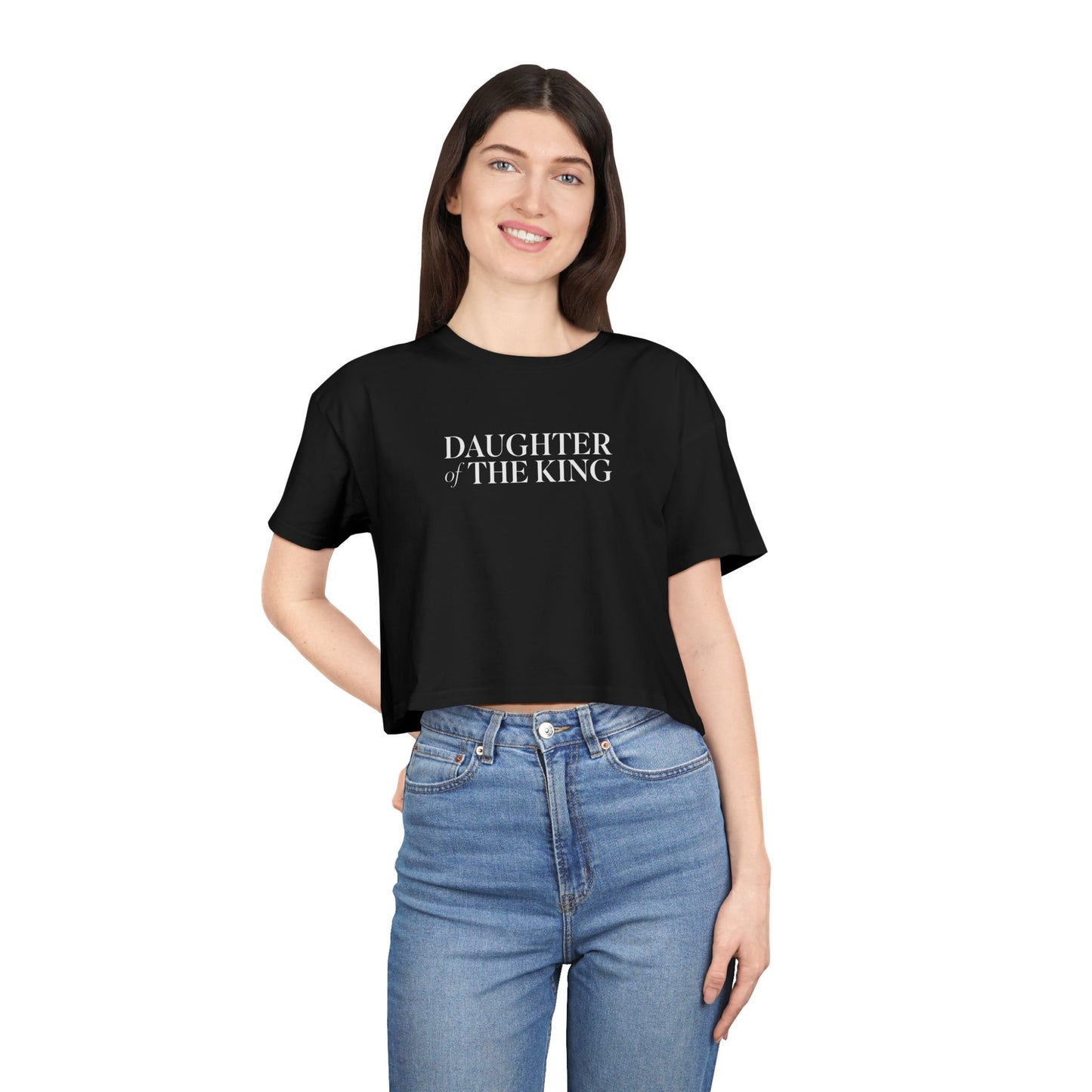 Daughter of the King - Crop Tee